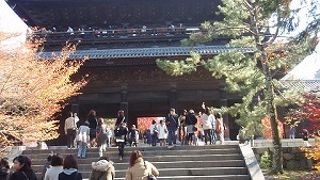 私推薦の京都紅葉寺院十五選の一寺南禅寺