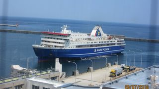 活気のある佐渡の表玄関