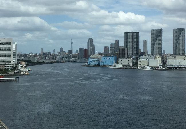 東京湾の眺めは、バッチリ！