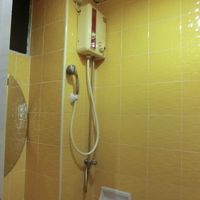 スペーリアは温水シャワー完備。