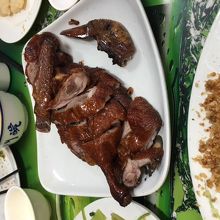 鴨の半身、えびもおすすめ