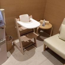 授乳室、とても広くてキレイで快適です！