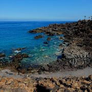 テネリフェ島西岸にある海辺の町