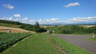 美瑛の東南に広がるパノラマ