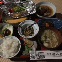 シンプルな夕食