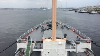 チャップリンも乗船した大型船