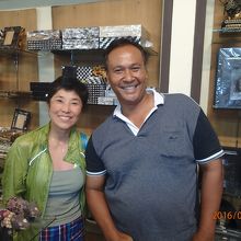 右があけぼのさん（今回はガイドではありません）