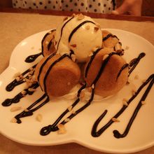 抹茶シューアイス