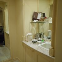 リビング横の流し付、お茶セットのコーナー