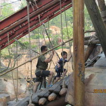 親子で挑戦します。