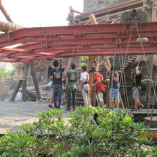 団体でチャレンジ。