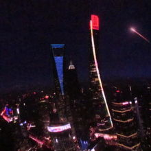 上海の超高層ビル３棟