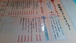 四谷のおいしいうどん屋さん