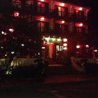 夜のライトアップ