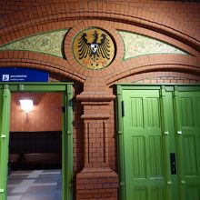 マルボルク駅構内