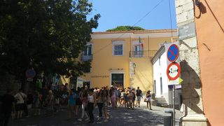 リスボンの高台に建つお城