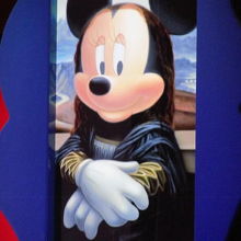 有名なモナリザ。