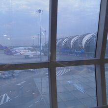 ラウンジ外の風景