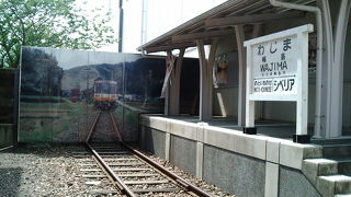 輪島線の面影が。