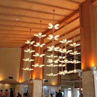 花水木といえばこのシャンデリア