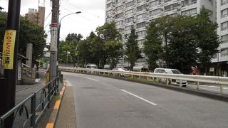 「湯島天神」前の通りです