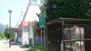 無人ＰＡで、インターから出る前に必ずここでトイレ休憩します