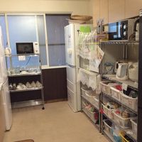 キッチンは清潔で広い