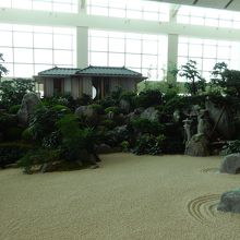 ７階の日本庭園