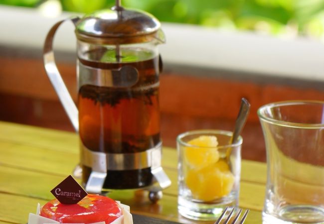 色鮮やかなケーキ屋さん