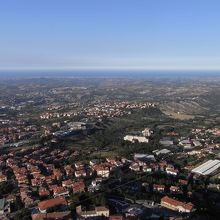 アドリア海が一望！