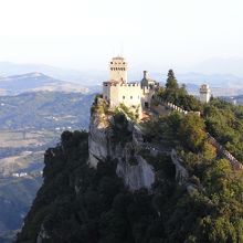 塔1から塔2を撮影