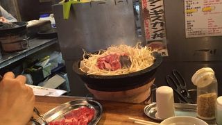 カウンター席 数少ない