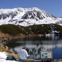 みくりが池の風景