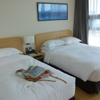 シングルとダブルのベッドです。