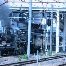 新潟駅に入るＳＬばんだい物語号