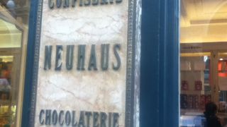 美味しそうなチョコが沢山並んでいる。