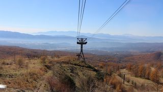 絶景の紅葉が見られます