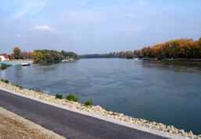 ドナウ川沿いの通り