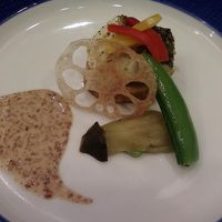 鱸のバジルオイル焼きです。