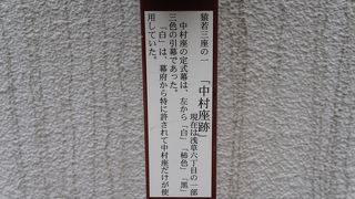 かつての猿若町の通り