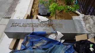 何もない通りなのですが