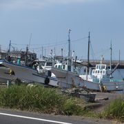 首都圏に近いながら、遠い場所に来た感じの漁港でした。