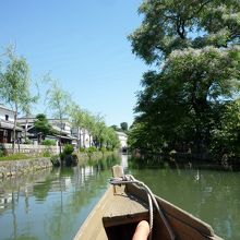 川舟流しからみた倉敷川
