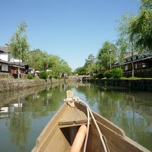 舟からの風景も素敵