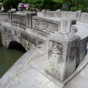 昭和天皇が皇太子の時にお渡りになるために架けれらた橋