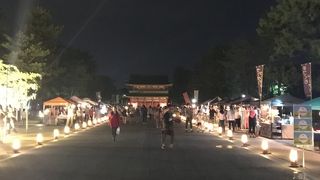 平安夜市に行って来ました。