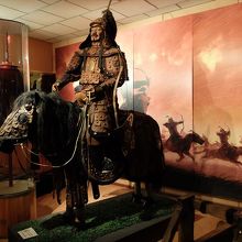 古代から現代の歴史関連展示はちょっと物足りない内容。