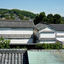 屋上から見た景色