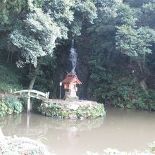 亀の尾の滝です。