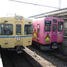 松江しんじ湖温泉駅での一枚です。